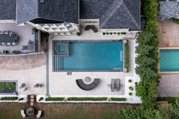 Pool & Hot Tub Combination